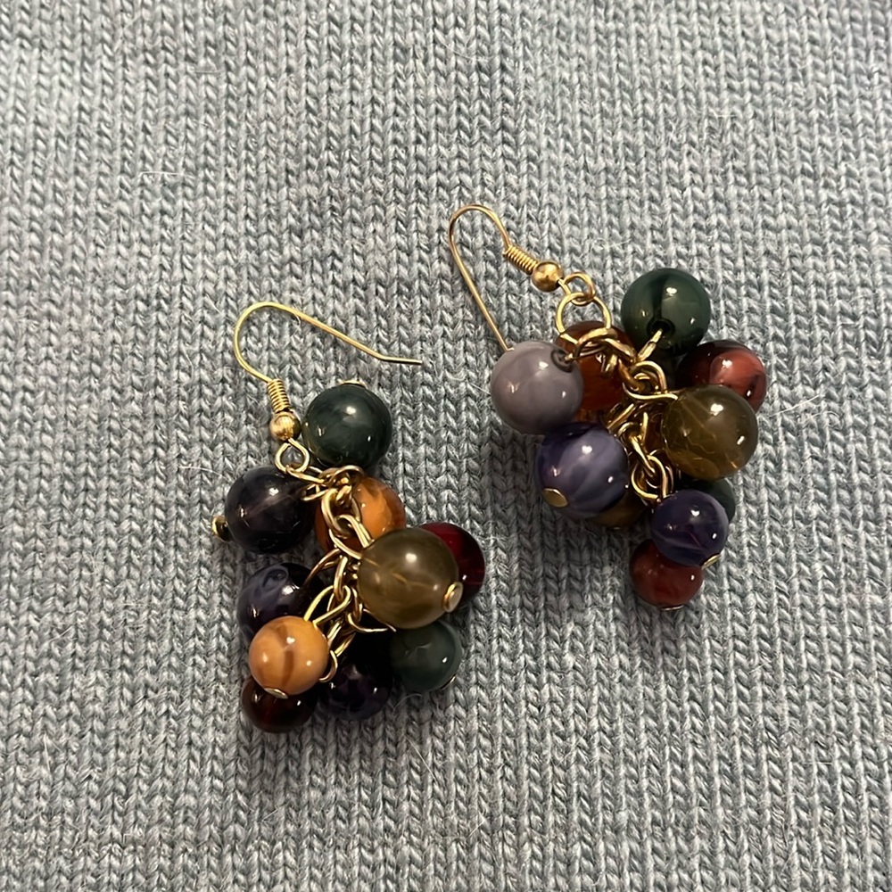 Funky vintage 1980’s earrings